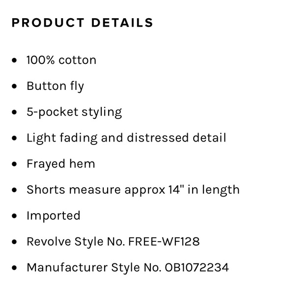 Free People Makai Shorts - Picture 8 of 8